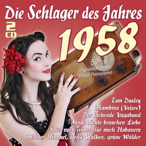 Die Schlager des Jahres 1958, 2 CDs