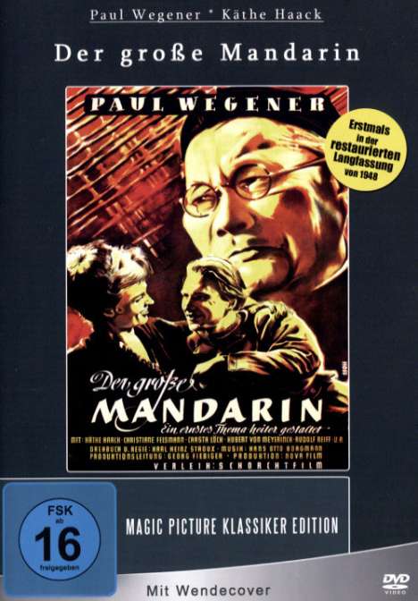 Der große Mandarin, DVD