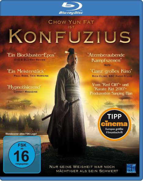 Konfuzius (Blu-ray), Blu-ray Disc