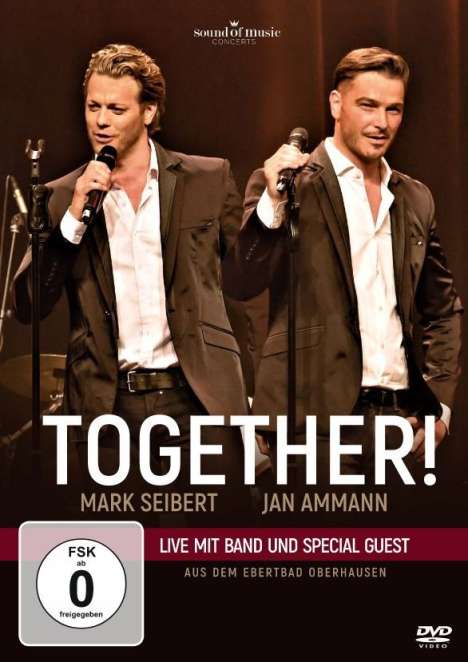 Musical: Mark Seibert &amp; Jan Ammann: Together! - Live mit Band aus dem Ebertbad Oberhausen, DVD