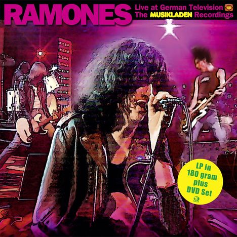 Ramones: The Musikladen Recordings 1978 - Live At German Television (180g), 1 LP und 1 DVD