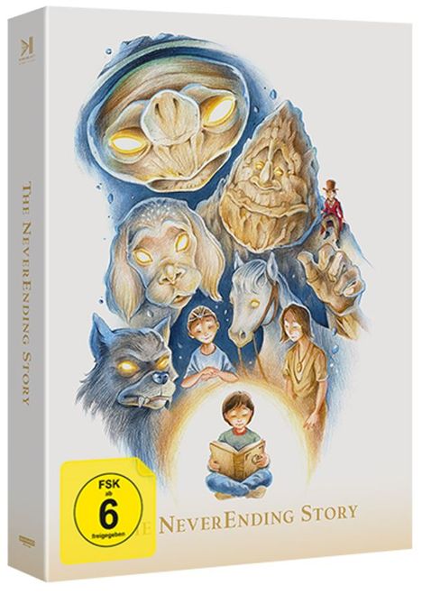 Die unendliche Geschichte (Ultra HD Blu-ray & Blu-ray in Piece Of Art Box), 1 Ultra HD Blu-ray und 1 Blu-ray Disc