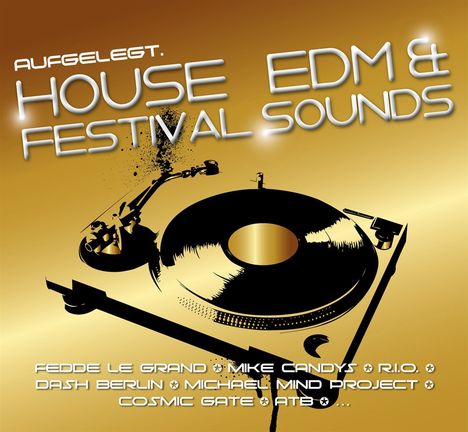 Aufgelegt. House, EDM &amp; Festival Sounds, 2 CDs