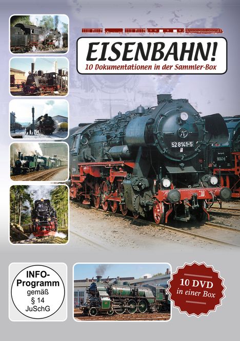 Eisenbahn!, 10 DVDs