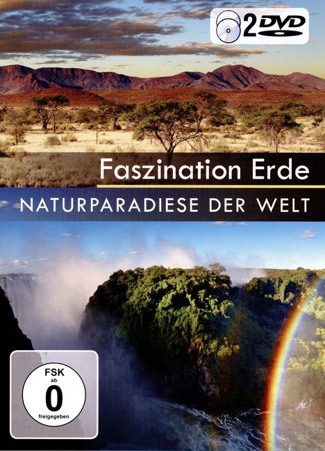 Faszination Erde: Naturparadiese der Welt, 2 DVDs