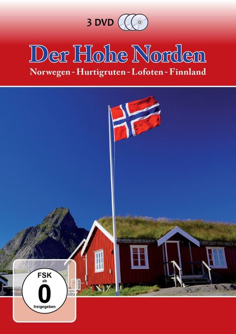 Der Hohe Norden - Norwegen, Hurtigruten, Lofoten, Finnland, 3 DVDs