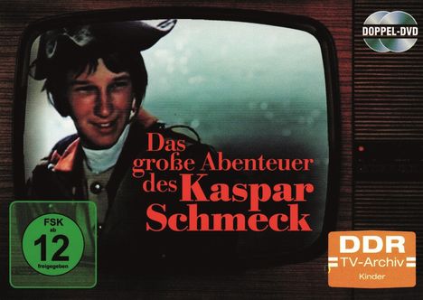 Das große Abenteuer des Kaspar Schmeck (Komplette Serie), 2 DVDs