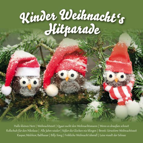 Kinder Weihnachts-Hitparade, CD