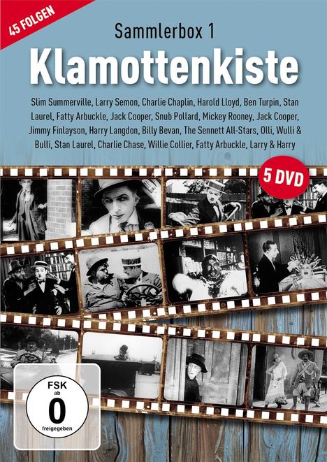 Klamottenkiste Sammlerbox 1, 5 DVDs