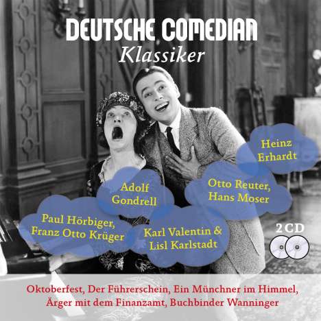 Deutsche Comedian Klassiker, 2 CDs