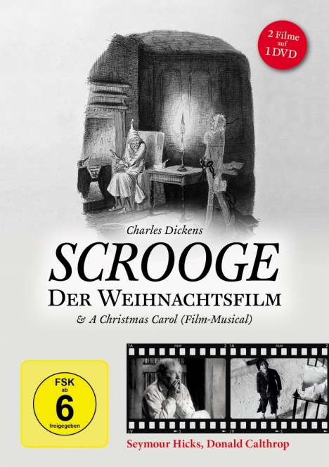 Scrooge - Der Weihnachtsfilm &amp; A Christmas Carol (2 Filme), DVD