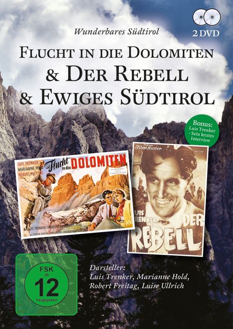Wunderbares Südtirol (3 Filme), 2 DVDs