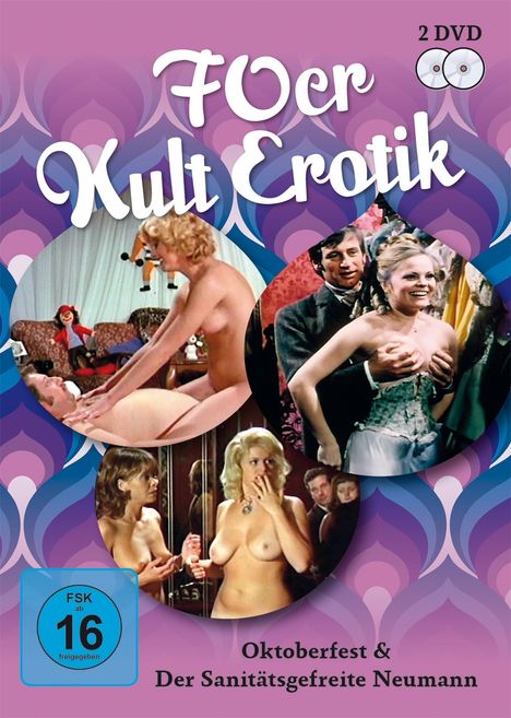 70er Jahre Kult Erotik, 2 DVDs