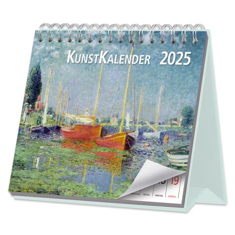 Kunstkalender Wochenkalender 2025, Kalender