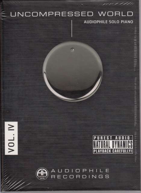 Uncompressed World Vol.IV: Audiophile Solo Piano, CD
