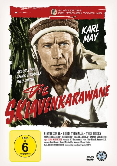 Die Sklavenkarawane, DVD