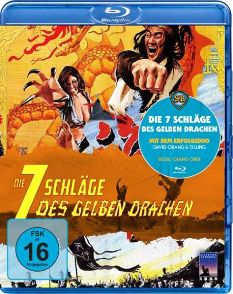 Die sieben Schläge des gelben Drachen (Blu-ray), Blu-ray Disc