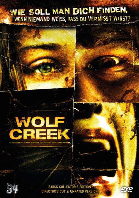 Wolf Creek (Collector's Edition), 2 DVDs