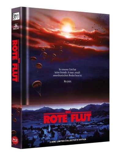 Die Rote Flut (Blu-ray &amp; DVD im wattierten Mediabook), 1 Blu-ray Disc und 1 DVD