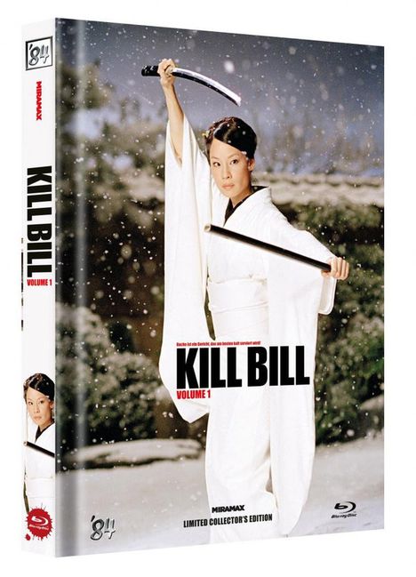 Kill Bill: Volume 1 - Mediabook - Limited Collector's Edition auf 300 Stück (Cover D), Blu-ray Disc