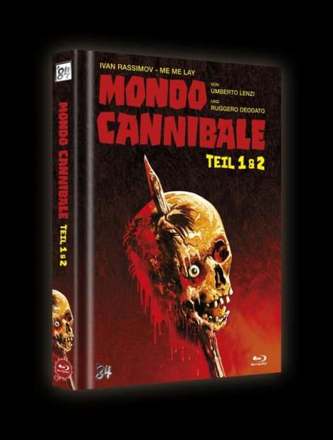 Mondo Cannibale 1 &amp; 2 (Blu-ray im Mediabook), 2 Blu-ray Discs