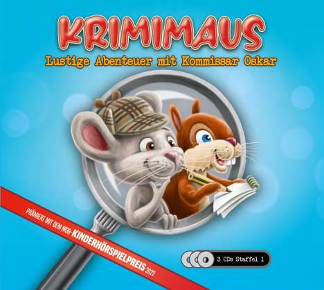 Krimimaus: Folge 1-6 (3CD), 3 CDs
