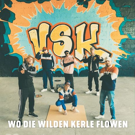 VSK: Wo die wilden Kerle flowen (180g) (Limited-Edition) (Red Vinyl), 2 LPs