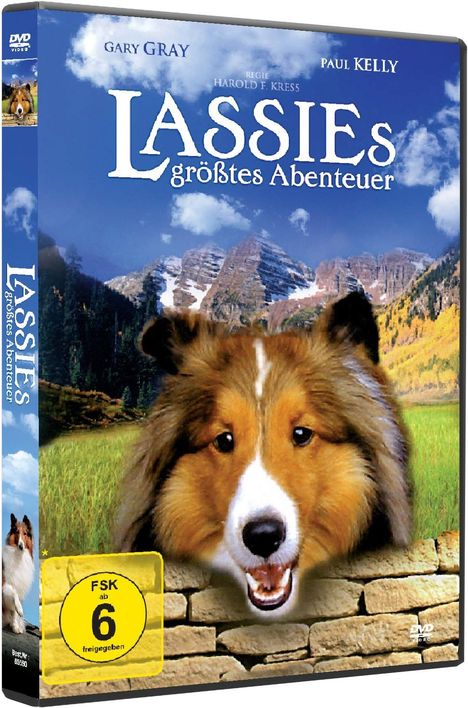 Lassies größtes Abenteuer, DVD