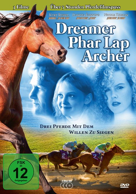 Dreamer / Phar Lab / Archer, 3 DVDs