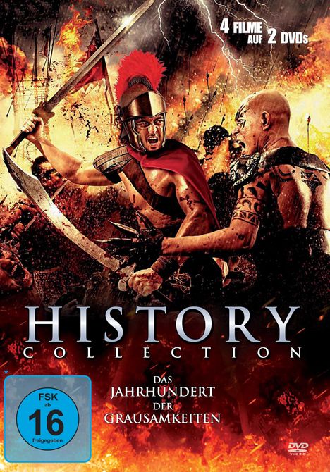 History Collection - Das Jahrhundert der Grausamkeiten (4 Filme auf 2 DVDs), 2 DVDs