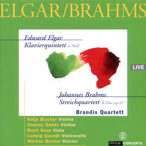 Edward Elgar (1857-1934): Klavierquintett op.84, CD