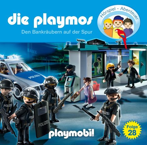 Die Playmos (28) - Den Bankräubern auf der Spur, CD