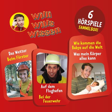 Willi Wills Wissen - Sammelbox 4, 3 CDs