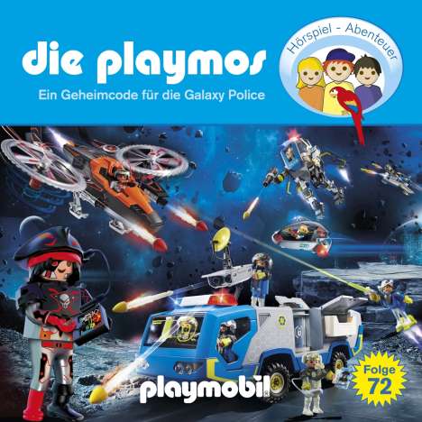 Die Playmos (72) - Geheimcode für die Galaxy Police, CD