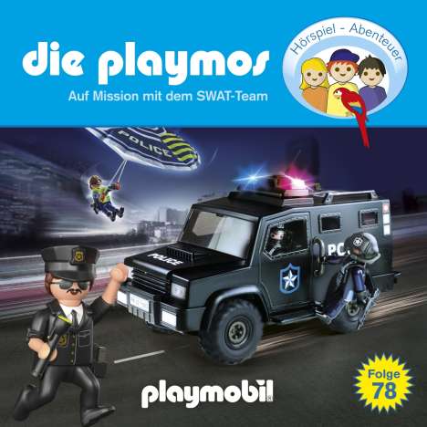 Die Playmos (78) - Auf Mission Mit Dem SWAT Team, CD