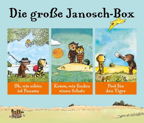Die große Janosch-Box, 3 CDs