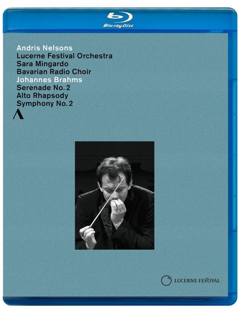 Johannes Brahms (1833-1897): Symphonie Nr.2, Blu-ray Disc