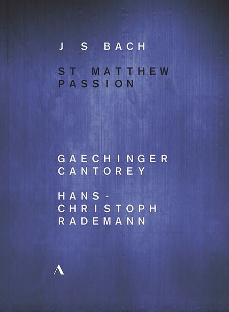 Johann Sebastian Bach (1685-1750): Matthäus-Passion BWV 244 (Ballettaufführung aus Ludwigsburg), 2 DVDs