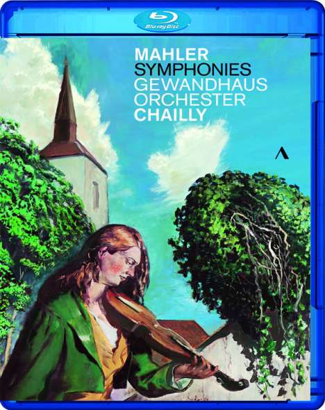 Gustav Mahler (1860-1911): Symphonien Nr.1,2,4-9, 8 Blu-ray Discs