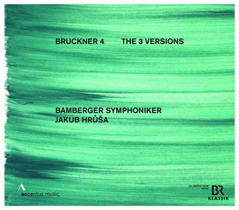 Anton Bruckner (1824-1896): Symphonie Nr.4 (Die 3 Versionen), 4 CDs