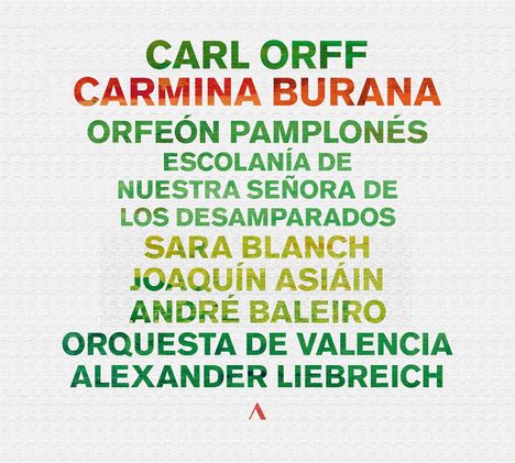 Carl Orff (1895-1982): Orff: Carmina Burana, CD