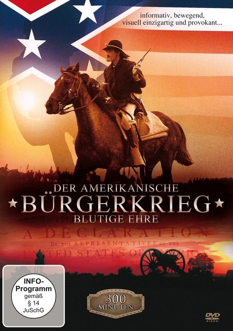 Der amerikanische Bürgerkrieg - Blutige Ehre, DVD