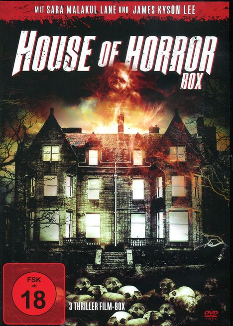House of Horror Box, DVD