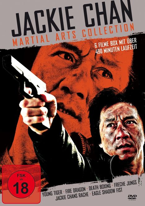 Jackie Chan Martial Arts Collection (6 Filme auf 2 DVDs), 2 DVDs