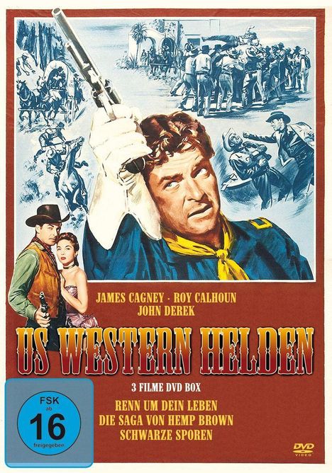 US Western Helden (3 Filme), DVD