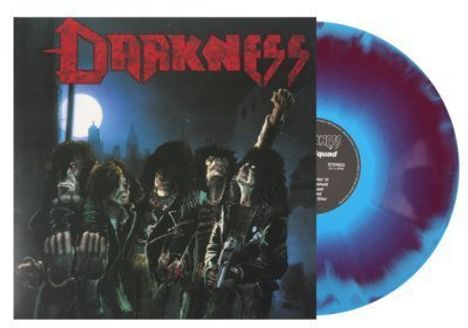 Darkness (Germany/Thrash Metal): Death Squad (Limited Edition) (Blue/ Red Vinyl), LP