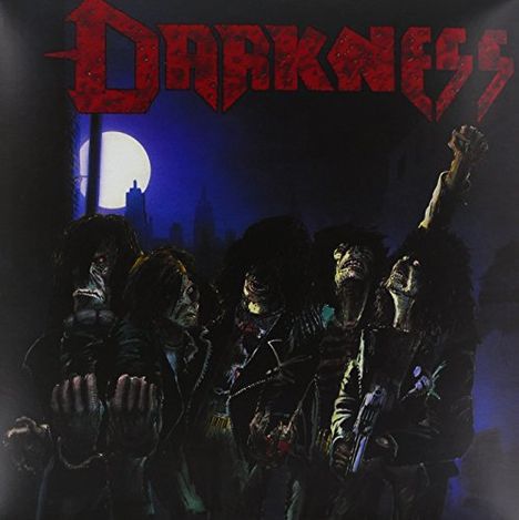 Darkness (Germany/Thrash Metal): Death Squad (Translucent Royal Blue Vinyl), LP