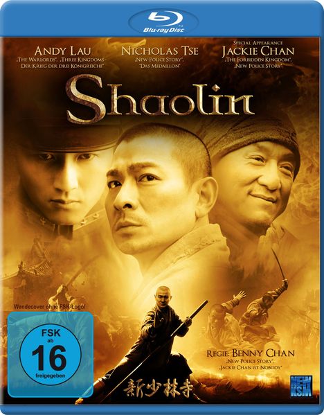 Shaolin (Blu-ray), Blu-ray Disc