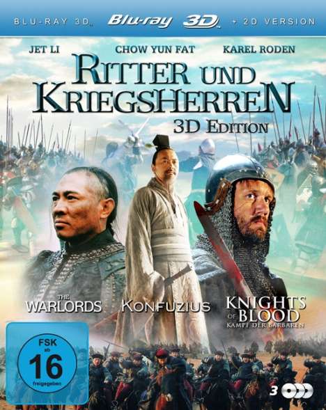 Ritter und Kriegsherren (3D Blu-ray), Blu-ray Disc