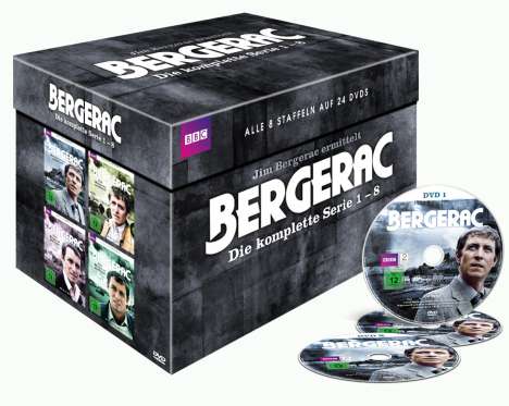 Bergerac (Komplette Serie), 24 DVDs